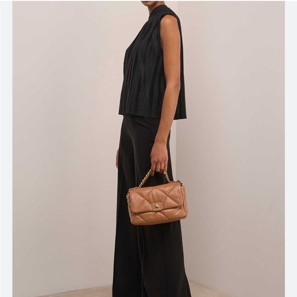 CHANEL 19 caramel/brown bag open to trades for (smaller) bag - Picture 5 of 16